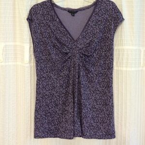 Lavender banana republic top
